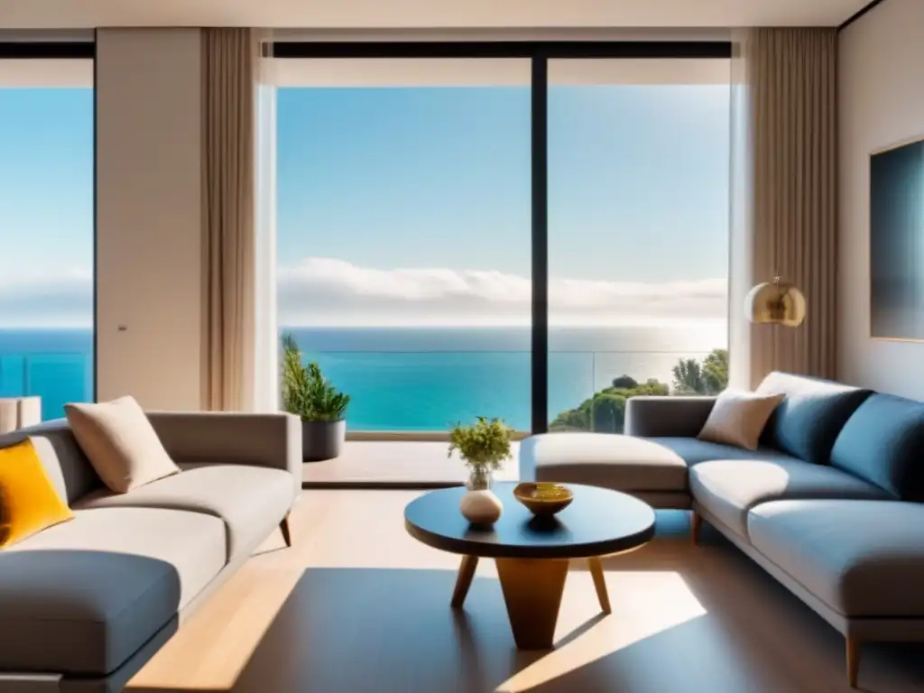 Lujo mediterráneo: apartamento moderno en España con vistas al mar Lujo y comodidad en un apartamento moderno en España con vista al mar Mediterráneo