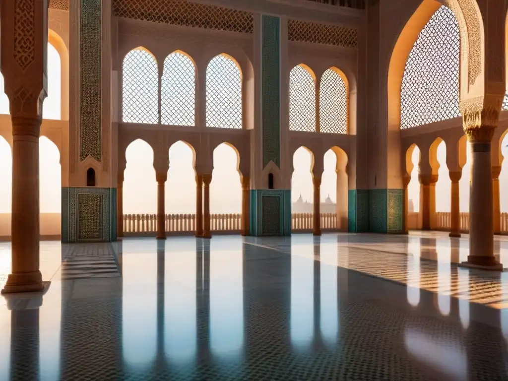 Arte islámico: Mosaicos vibrantes de la Mezquita Hassan II en Casablanca La majestuosidad de la Arquitectura islámica en mercados inmobiliarios