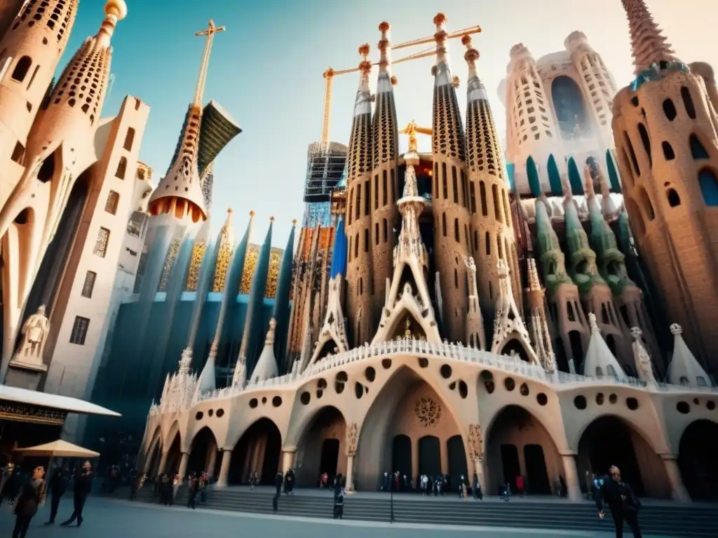 Fusión arquitectónica en la Sagrada Familia de Barcelona Maravilla arquitectónica: Sagrada Familia en Barcelona fusiona modernismo y gótico