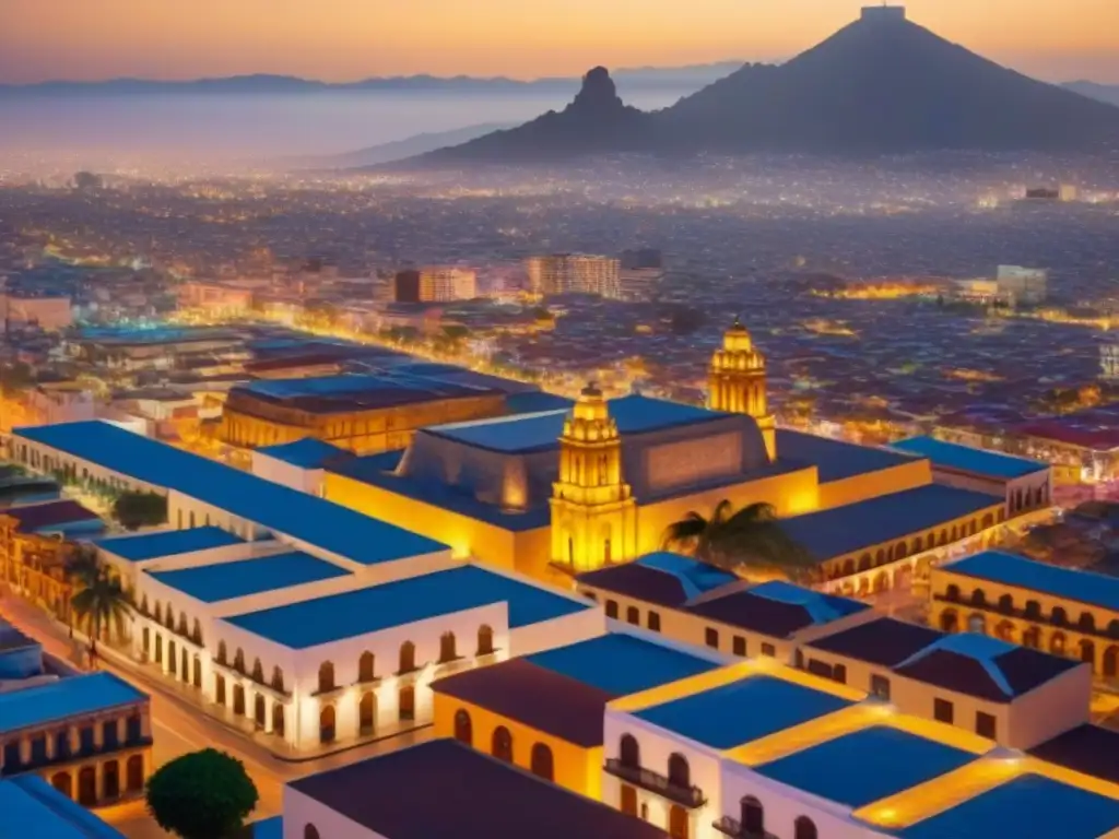 Cityscape mexicano: fusión de tradición y modernidad La evolución del mercado inmobiliario en México: una ciudad vibrante con contrastes entre lo moderno y lo tradicional
