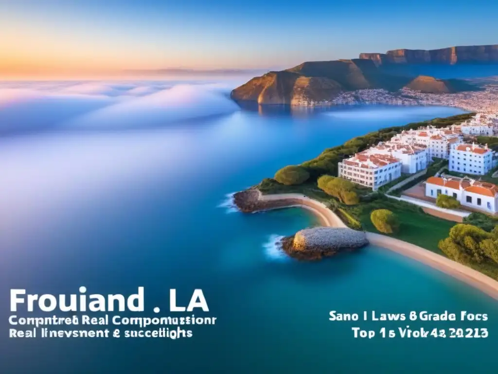 Inversión inmobiliaria en San Vicente: Regulaciones y leyes clave Una moderna infografía detallada sobre la regulación inmobiliaria en San Vicente, con gráficos y consejos clave para invertir con éxito en la región