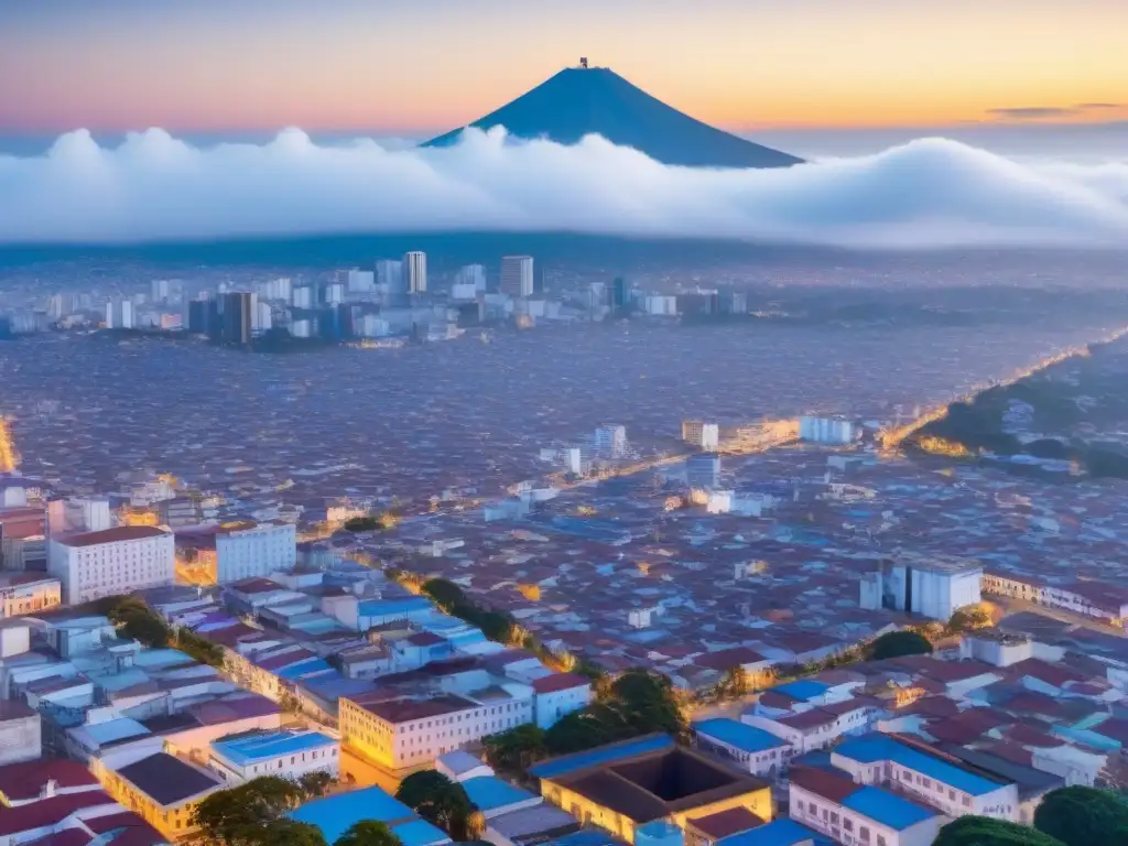 Contraste urbano: San Salvador entre modernidad y tradición Descubre Oportunidades inmobiliarias en El Salvador en la vibrante ciudad de San Salvador: rascacielos, arquitectura colonial y vida urbana