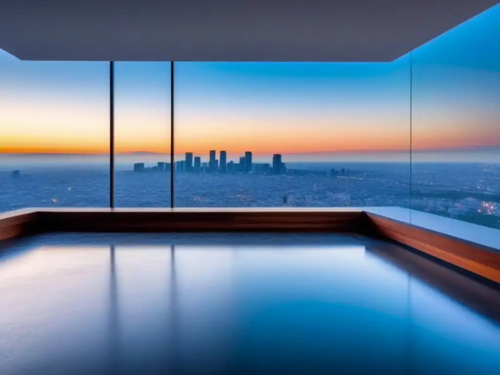 Penthouse de lujo en CDMX: arquitectura moderna y tecnología inteligente 'Penthouse moderno con tecnología en mercado inmobiliario México'