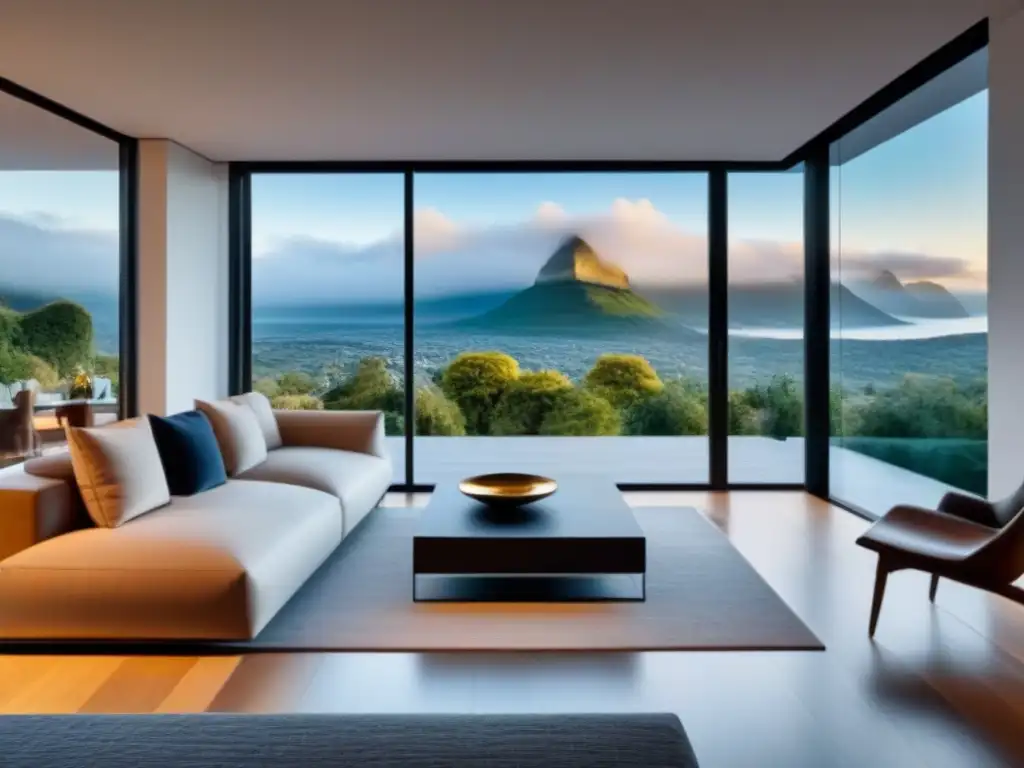 Tour virtual inmersivo de lujo en pantalla HD Plataformas virtuales tours propiedades: Interfaz moderna para recorrido virtual 3D de lujosa propiedad contemporánea