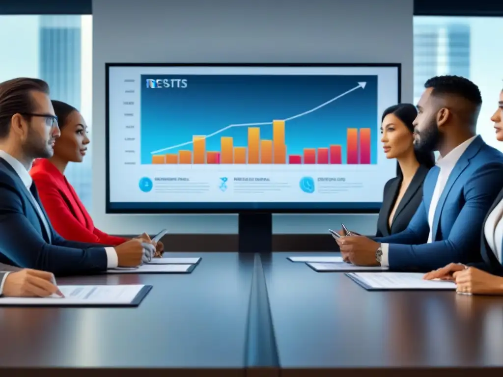 Inversión en REITs: Profesionales colaborando en reunión de negocios Profesionales colaborando en una reunión sobre REITs para evitar errores comunes en inversiones
