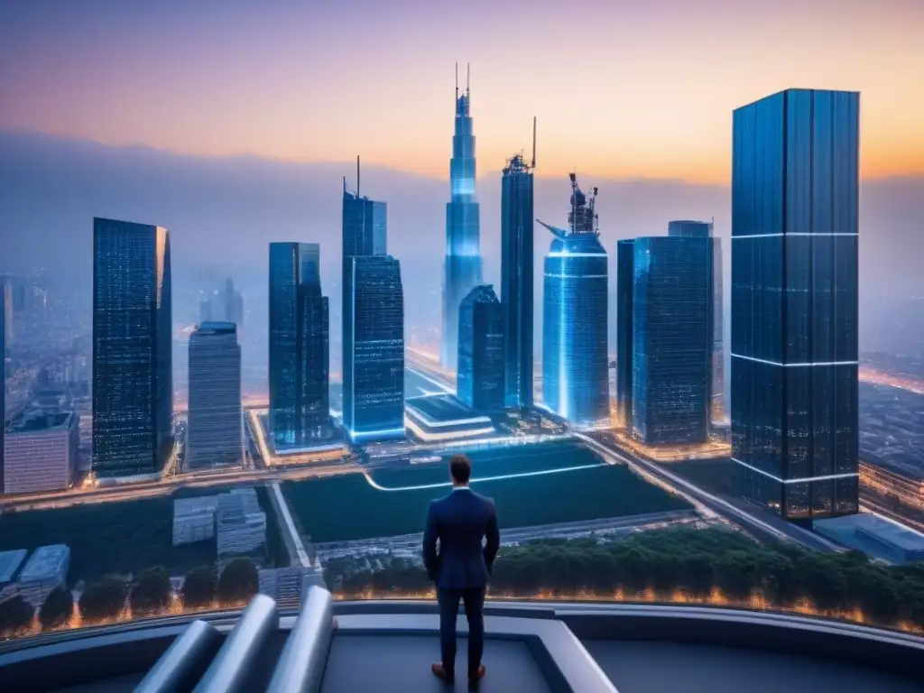 Blockchain en la ciudad del futuro: innovación inmobiliaria Profesionales discuten integración de tecnología blockchain en seguridad transacciones inmobiliarias