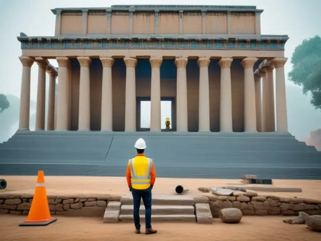 Restauración histórica con tecnología BIM: Fusión del pasado y futuro Profesionales en tecnología BIM restauran monumento histórico con detalle y precisión