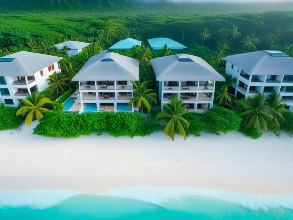 Paraíso caribeño: Alquileres de lujo frente al mar Propiedades alquiler vacacional Caribe: lujo y relax en la playa caribeña con aguas turquesa y palmeras verdes