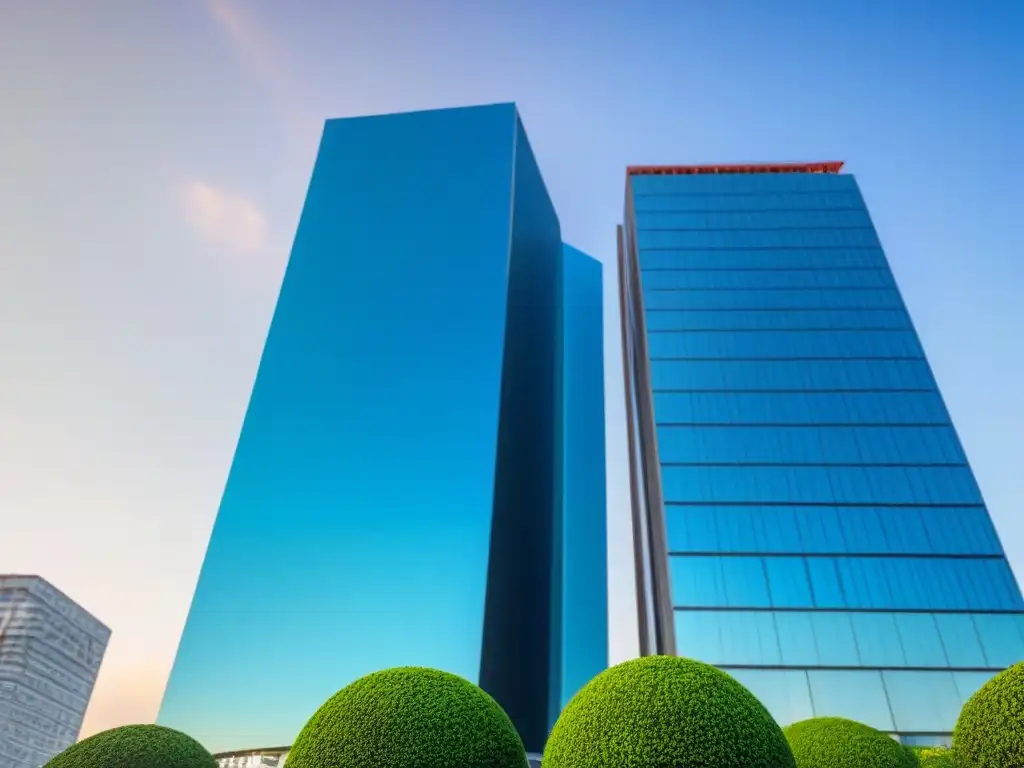 Rascacielos contemporáneo en Asunción, Paraguay: modernidad y lujo Un rascacielos contemporáneo en Asunción, Paraguay, refleja modernidad y oportunidades de inversión inmobiliaria en Paraguay