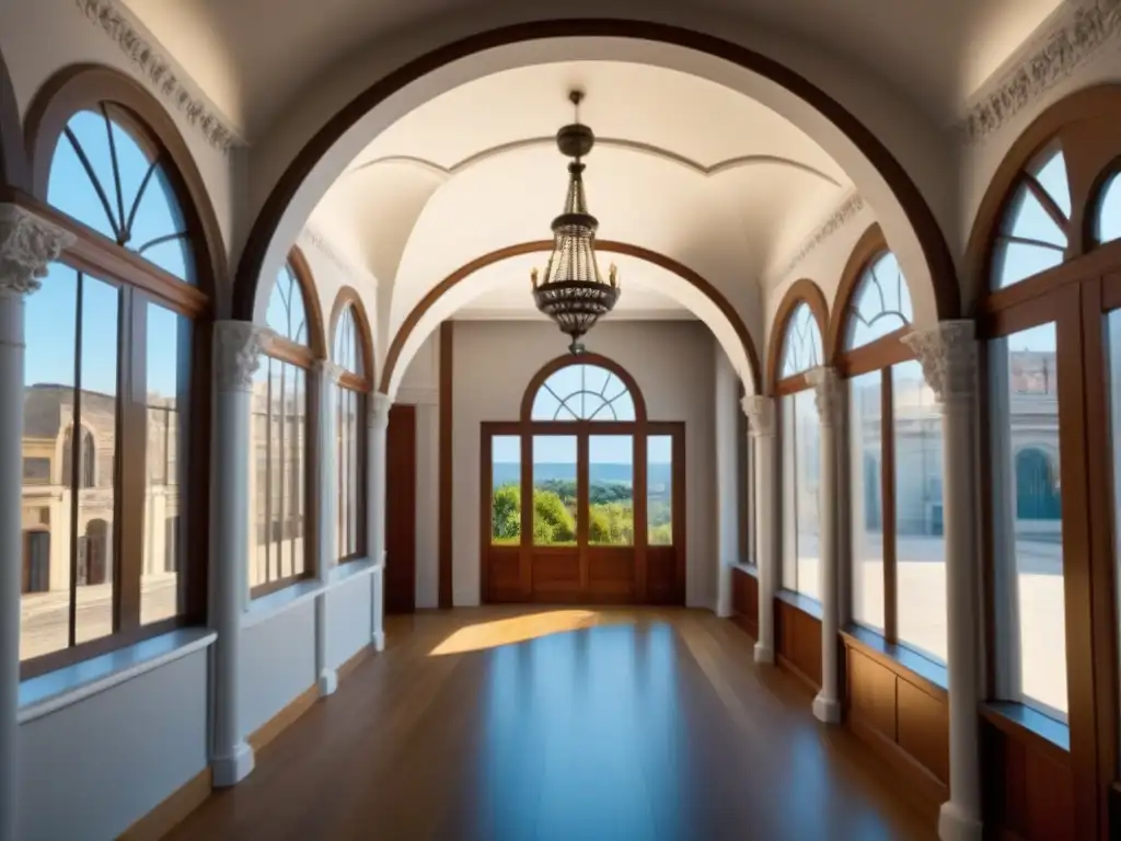 Edificio histórico restaurado con moderna extensión de vidrio Restauración exitosa de inmueble patrimonial con toques modernos
