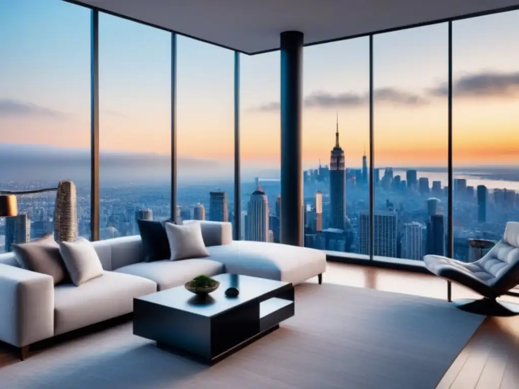 Penthouse de lujo con vistas panorámicas en metrópolis vibrante Maximizar retorno inversiones inmobiliarias con penthouse lujoso en la ciudad