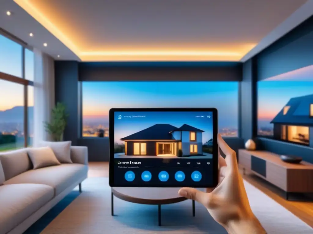 Tour virtual de hogar inteligente: tecnología de vanguardia y eficiencia AI Un tour virtual de una casa inteligente con herramientas IA para Agentes Inmobiliarios