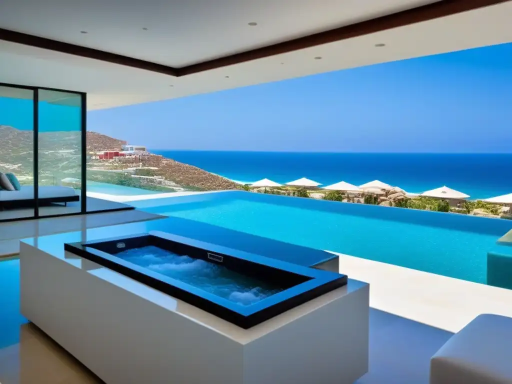 Penthouse de lujo en Los Cabos con vista al Pacífico Inversión en turismo de lujo: Exclusivo penthouse moderno con vista al océano Pacífico en Los Cabos, México