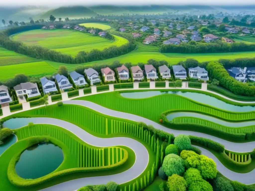 Oportunidad de inversión: Viviendas modernas en comunidad vibrante Un vecindario diverso con modernas casas, parques verdes y calles sinuosas, ideal para adquirir terrenos con los mejores préstamos hipotecarios