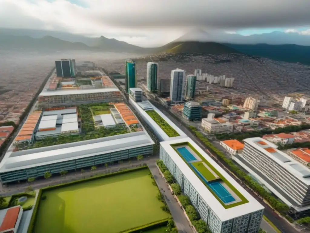 Horizonte vibrante de ciudad mexicana: fusión de historia y modernidad La vibrante fusión de arquitectura tradicional y contemporánea en el mercado inmobiliario de México
