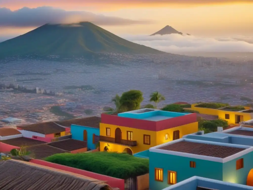 Mercado inmobiliario mexicano: negociaciones vibrantes en 8k Vibrante escena de mercado inmobiliario en México con diversidad de propiedades y negociaciones