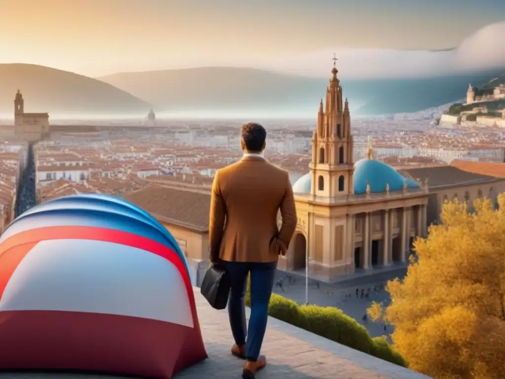 Vida urbana en España: mezcla de tradición e innovación Un vibrante mercado de alquiler en España: modernidad y tradición se fusionan en un dinámico paisaje urbano