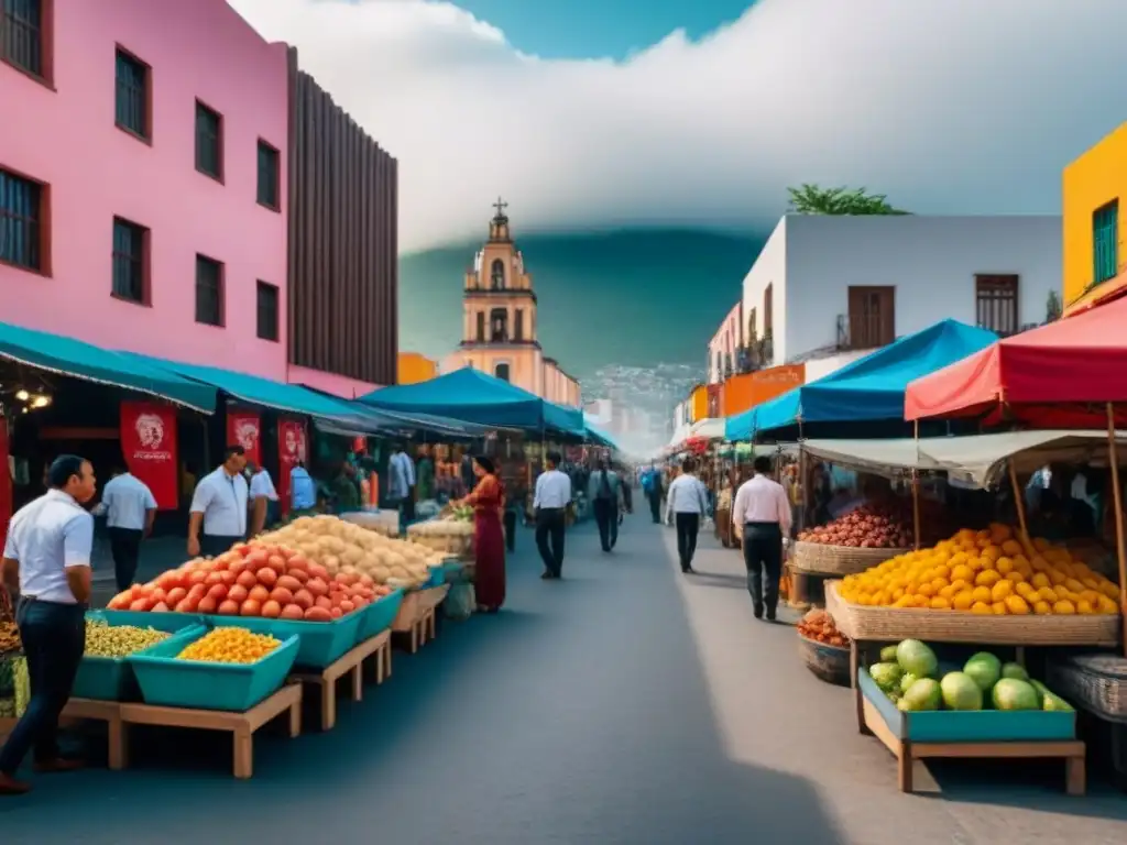 Cityscape vibrante de México: guía para principiantes en bienes raíces Descubre la vibrante mezcla de arquitectura tradicional y moderna en la inversión inmobiliaria para principiantes en México