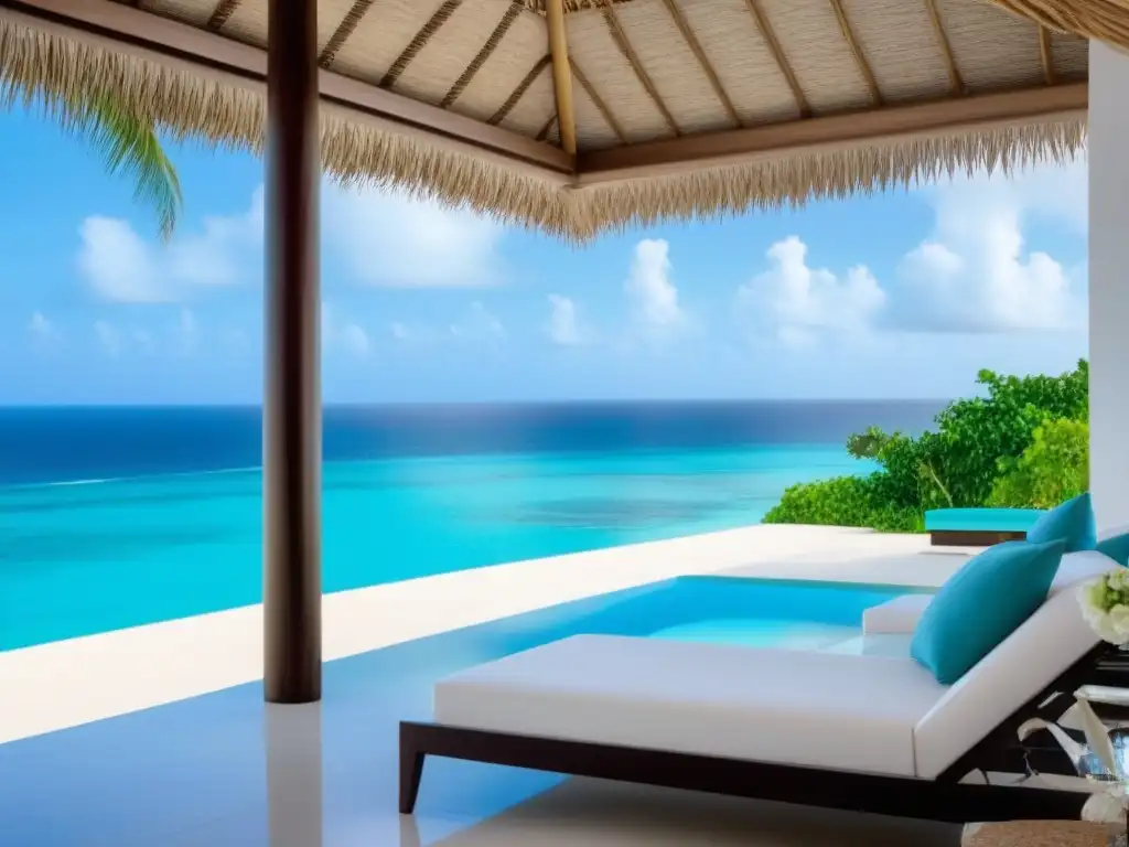 Villa de lujo frente al mar Caribe: diseño moderno y vistas panorámicas Villa de lujo frente a la playa con diseño moderno y vistas al mar Caribe, ideal para inversionistas en financiamiento inmobiliario Caribe