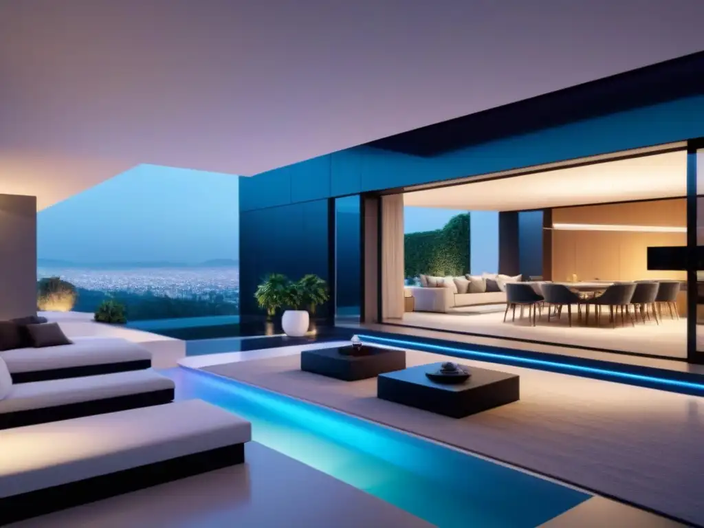 Residencia inteligente de lujo en CDMX: 8k Vivienda futurista en México, muestra la transformación digital del mercado inmobiliario con tecnología avanzada integrada