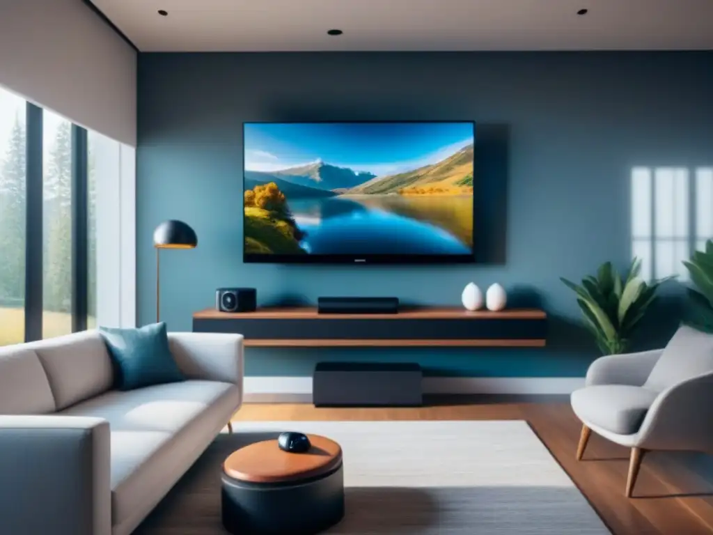 Smart Home: Gestión de Seguros Inteligente en 8k Vivienda inteligente con tecnología avanzada para reducción primas seguro vivienda propietarios